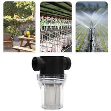 Garden Pond Inline Mesh Strainer Water Pump Filter Irrigation High Flow Pipeline