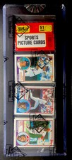 1983 Topps Rack Pack BBCE Sealed Ozzie Smith Top (Cardboard Header Variation)