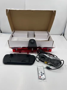 Brake Light Reverse Backup Camera System with Clip-on Mirror Monitor Durable - Picture 1 of 9
