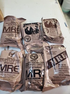 ARMY SURPLUS USGI Military MRE RANDOM ENTIRE MRE