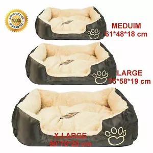 More details for dog beds pet cushion house waterproof soft warm bed kennel blanket extra large