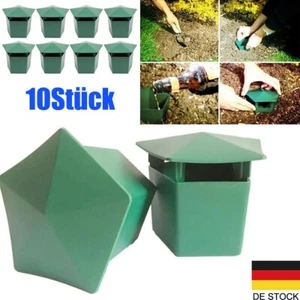 10er Schneckenfalle Satz Giftfrei Schneckenabwehr Pflanzschutz für Garten Gemüse - Bild 1 von 14
