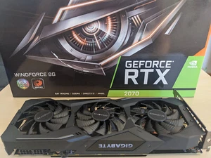 GIGABYTE GeForce RTX 2070 GAMING OC GDDR6 Grafikkarte - 8GB - Bild 1 von 3
