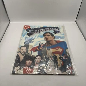 Superman II The Movie 1981 Large Magazine Promo. DC Comics Sammelalbum. - Bild 1 von 2