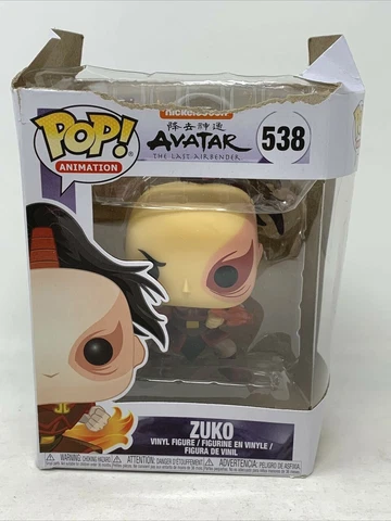Funko POP! Animation Avatar The Last Airbender Zuko Vinyl Figure #538 Cover