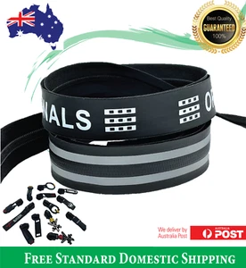 No 3 & 5 Zip Waterproof Zipper meters continuous mix slider in black Repair DIY  - Picture 1 of 9