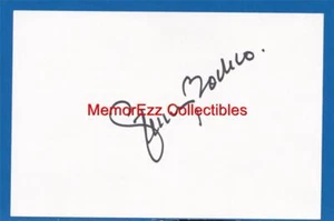 STEVEN BOCHCO NYPD Blue & LA Law Writer SIGNED Autograph 4x6" Index Card - Picture 1 of 1