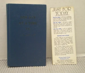 One Day At A Time In Al-Anon 1987 Hardback AA Alcoholics Anonymous - Imagen 1 de 12