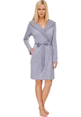 Schiesser Donna Accappatoio Leggero Vestaglia 80% Co S M L XL XXL 3XL 4XL Viaggi - Imagen 1 de 2