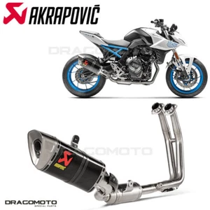 SUZUKI GSX-8S 800 2023-2024 Full exhaust AKRAPOVIC Carbon RC S-S8R1-EEC - Picture 1 of 8