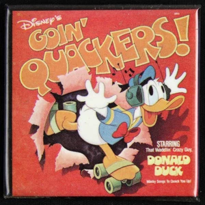 2000 Disney's Donald Duck Goin' Quackers 2" Pinback Button. - Foto 1 di 1