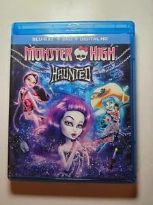 MONSTER HIGH HAUNTED DVD BLU-RAY EUC, OUT OF PRINT - Picture 1 of 5