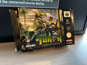 Turok Official Nintendo 64 Game Boxed with Inserts Working PAL Version - Picture 1 of 7