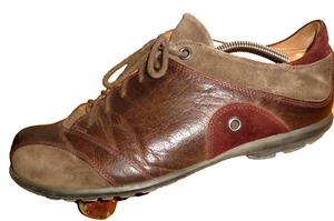 Think Kong Herrenschuhe Slipper 42,5 Braun Leder-/Wildledermix bequeme Form - Bild 1 von 19