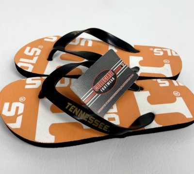 NWT University of Tennessee Women's XS 5/6 Flip Flops Officially Licensed  - Image 1 of 4