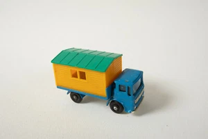 Matchbox Site Hut Truck (R4E) Lesney (JSF6) No 60 England House Blue Leyland - Picture 1 of 8