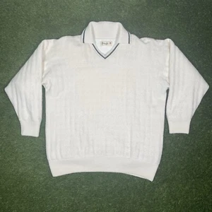 Suéter Pullover Jersey de Lana Pringle De Colección Forrado Pesado 44" XL Hecho en Escocia - Imagen 1 de 9
