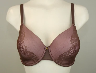 Natori 736095# Support Smooth Scroll Contour Lined Underwire Bra US Size 30 H - Image 1 of 4
