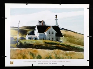 Edward Hopper - Cape Code Evening, 1939 -National Gallery of Art- Offset Poster  - Bild 1 von 9