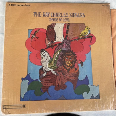 The Ray Charles Singers Moods of Love 1973 Vinyl 2xLP Pop Funk Soul Ballad. BB2 Foto 1 de 4