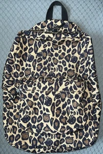 Seltener Sanrio Hello Kitty Leopardenmuster Rucksack, gebraucht, Kitten Face Design 2013 - Bild 1 von 8
