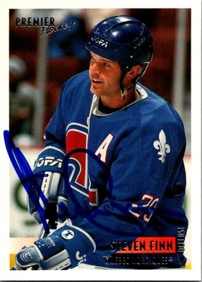 Steven Finn 1994-95 Topps Premier #398 Auto Hand Signed - Image 1 of 2