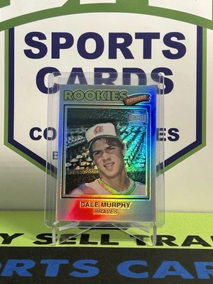 Dale Murphy 2001 Topps Archives Reserve Baseball “Refractor Reprints” BRAVES  - Image 1 of 2