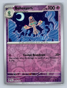 SV05: Temporal Forces #074/162 Beheeyem Reverse Holo - Picture 1 of 2