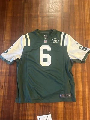 纽约喷气机队桑切斯正品耐克现场球衣 XXL 复古 NFL 绿色 🔥 — 第 1/4 张图片