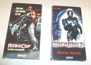 Robocop (1987) & Robocop 3 (1993) VHS Tapes Orion Home Video - Picture 1 of 7