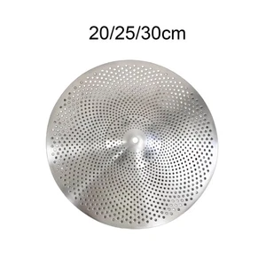 Low Volume Cymbal Alloy Sturdy Drummer Practice Quiet Cymbal for Beginners - Picture 1 of 20