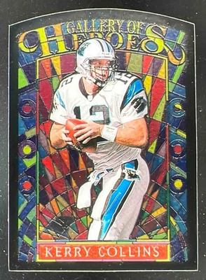 1997 Topps Gallery Gallery of Heroes #GH3 Kerry Collins - Image 1 of 2