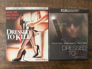 Dressed To Kill (1980) 4K Ultra HD mit OOP Schutzhülle Kino Lorber - Bild 1 von 3