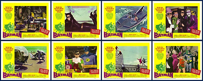 Batman 1966 11x14 Lobby Card Set 14BMB53 - Image 1 of 1
