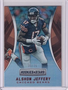 Panini Rookies & Stars Longevity Orange #23 2016 Alshon Jeffrey/75 osos - Imagen 1 de 2