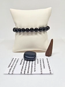 ARMBAND TURMALIN PLUS QUARZSTEIN ZUM SCHUTZ FERN NEGATIVER ENERGIE - Bild 1 von 3