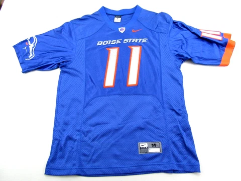 Boise State Jersey Nike Team Medium #11 Football Blue & Orange 100% Nylon SS Cover