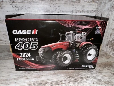 1/32 Scale Case Magnum 405 Prestige Tractor 2024 Farm Show Front & Rear Duals - Image 1 of 4