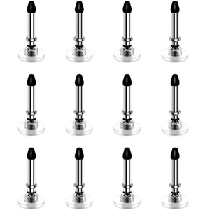 12Pcs Universal Stylus Tips Replacement Disc Tips Round Shape Stylus Pen Nibs - Picture 1 of 6