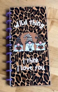 Wichtel Wild Thing "Ich liebe dich" Cover Set 4 Verwendung mit halbem Blatt NB Happy Planner - Bild 1 von 4