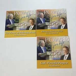 3 nuovi CD Power For Life The 700 Club Gordon Robertson Pat Robertson Power Of God - Foto 1 di 5
