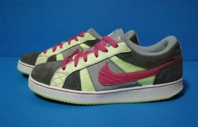 Nike 6.0 2010 Niña Mogan 7Y Zapatos de Skate Amarillo Neón/Rosa/Gris Fresco Foto 1 de 4