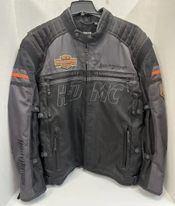 Harley-Davidson Classic Polyester Riding Jacket Mens 2 XL Riding Gear 97429-14VM - Picture 1 of 18