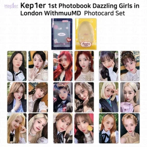 Kep1er 1st Photobook Dazzling Girls in London Withmuu MD L Holder Photocard Set - Picture 1 of 50
