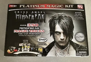 NEW CRISS ANGEL Mindfreak Platinum Magic Kit w/ DVD 250 Tricks * NEW Sealed * - Picture 1 of 5