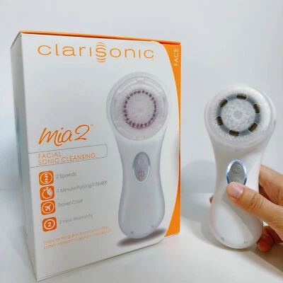 Clarisonic Mia 2 Sonic Facial Skin Cleansing Brush System,2 Speeds (White) - Image 1 of 4
