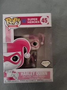 Funko POP Harley Quinn Diamond Collection 45 Hot Topic NIB - Picture 1 of 6