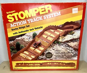 Schaper Stomper Rocky Ridge Set 4x4 Action Track System No 884 Truck Tested Toy - Picture 1 of 23