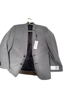 Boy's Calvin Klein Suit Jacket Size 12 Gray, Confirmation, Graduation - Picture 1 of 2
