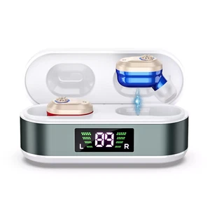 Hearing Aids for Seniors Rechargeable with Invisible Into Ear Amplification - Imagen 1 de 8